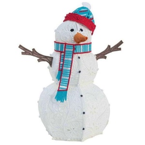 Om de Zapada Volumetric Brodat, Craciun, Decoratiuni de Craciun de casa, Figurine pentru pomul de Craciun, Broderie, Un cadou special, plin de semnificatie, perfect pentru iubitorii de traditie si frumusete discreta...., ARTYNOS