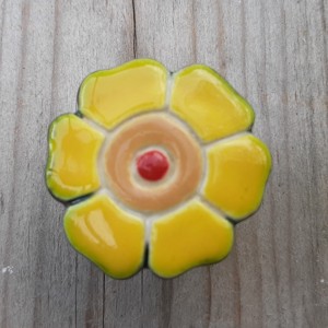 Manere si butoane de manere de mobila floare calabreza - Artynos.ro