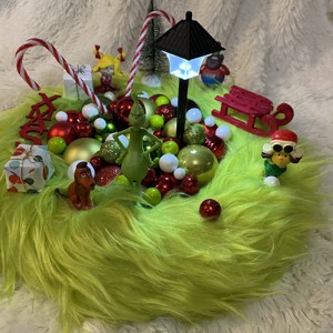 Coroană de tenis de masă Grinch Crăciun -  - Artynos.ro