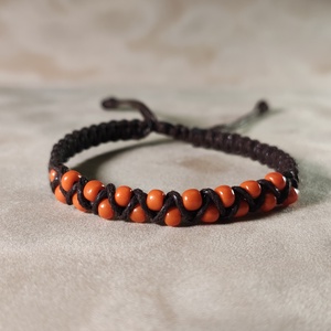Bratara impletita manual cu margele colorate, Bijuterii, Brățări, Brățară cu mărgele, Împletitură, Împletituri, broderie cu mărgele, ARTYNOS