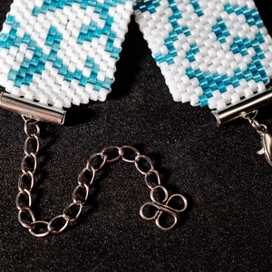 Brățară țesută mărgele miyuki - model Spring - bijuterii - brățări - brățări din mărgele - Artynos.ro