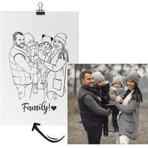 Portrete personalizate dupa fotografie, printat sau digital  - arte vizuale și accesorii  - portret, caricatură - portret - Artynos.ro