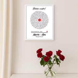 Tablou personalizat Melodia noastră  Cadou romantic pentru cuplu - casă & stil de viață - accesorii pentru decorat casa - picturi murale - panouri și tablouri, panouri decorative - Artynos.ro Tablou personalizat Melodia noastră  Cadou romantic pentru cuplu - casă & stil de viață - accesorii pentru decorat casa - picturi murale - panouri și tablouri, panouri decorative - Artynos.ro