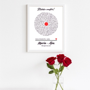 Tablou personalizat Melodia noastră  Cadou romantic pentru cuplu - casă & stil de viață - accesorii pentru decorat casa - picturi murale - panouri și tablouri, panouri decorative - Artynos.ro Tablou personalizat Melodia noastră  Cadou romantic pentru cuplu - casă & stil de viață - accesorii pentru decorat casa - picturi murale - panouri și tablouri, panouri decorative - Artynos.ro