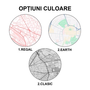 Harta Primei Noastre Întâlniri  Cadou pentru El sau Ea  Personalizat și Unic - casă & stil de viață - accesorii pentru decorat casa - picturi murale - panouri și tablouri, panouri decorative - Artynos.ro