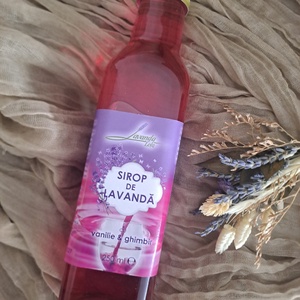 Sirop de lavanda,vanilie si ghimbir Lola Natural Beauty ,250 ml, Alimente, Siropuri de casa, , Siropul de lavanda este obtinut la rece fara procesare termica.Poate fi folosit la prepararea limon..., ARTYNOS