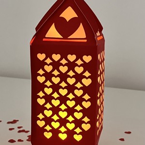 Lanternă de Ziua Îndrăgostiților - casă & stil de viață - lămpi și corpuri de iluminat - lampă de ambianță - Artynos.ro