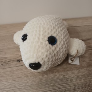 Amigurumi pui de focă - jucării și echipamente pentru copii - plușuri - figurine de pluș - Artynos.ro