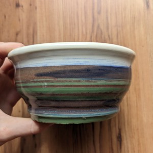 Bol ceramic cu dungi -  - Artynos.ro