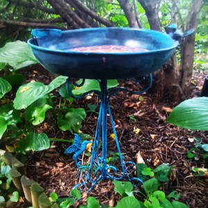 REKREDENC - Mâncător de păsări mozaic cu suport (44) - casă & stil de viață - accesorii pentru casă și grădină - hrănitoare păsări - Artynos.ro