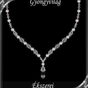 Seturi de bijuterii: nunta, mireasa, set de bijuterii casual, cristale swarovski SSZ-ESWF 05-1 -  - Artynos.ro