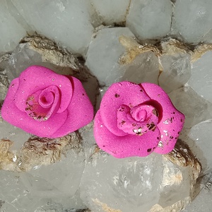 Trandafiri, Bijuterii, Cercei, Cercei din rasina, Confectionarea bijuteriilor, ARTYNOS