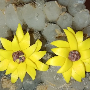 Yellow , Bijuterii, Cercei, Cercei din rasina, Confectionarea bijuteriilor, ARTYNOS