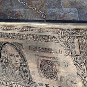 Un dolar din lemn masiv antichizat 54x20x3cm - casă & stil de viață - decorațiuni de casă - decorațiuni de geam și ușă - ornamente de ușă  - Artynos.ro