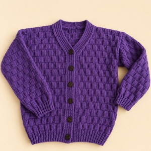Bluza tip cardigan  cu nasturi tricotata - Artynos.ro