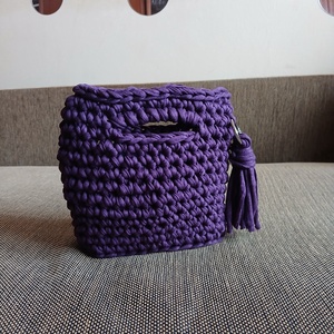 Geanta crosetata - genți și portofele - accesorii genți - decorațiuni de genți - Artynos.ro