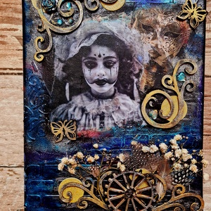 Portret, Arte vizuale si accesorii , Picturi, Picturi in tehnica mixta, , ARTYNOS
