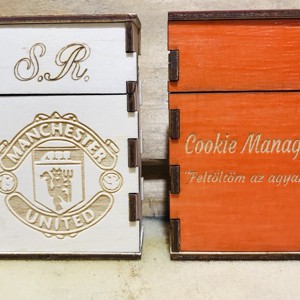 Cutie cadou cu suport pentru țigări - genți și portofele - portofele, huse, suporturi - Artynos.ro