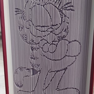 Sculptura de carte Garfield, Casa & Stil de viata, Accesorii pentru decorat casa, Decoratiuni de masa si decoratiuni pentru rafturi , Sculptura de carte, carte pliata, , ARTYNOS