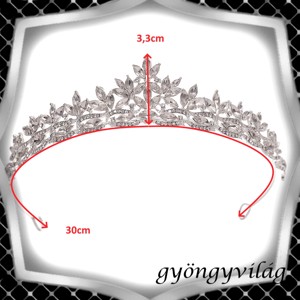 Seturi de bijuterii: set de bijuterii pentru nuntă, mireasă, casual + diademă ES-SZT17-1 - accesorii nuntă - bijuterii mireasă - set bijuterii de mireasă - Artynos.ro