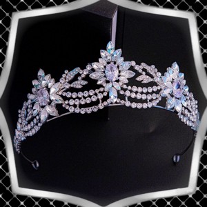 Bijuterii, ornamente pentru păr, catarame pentru păr: nuntă, mireasă, ornamente casual pentru păr ES-H-TI21 - accesorii nuntă - ornamente de păr de nuntă - coroană de cap mireasă - Artynos.ro