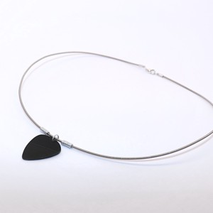 Coarda de chitara, aluminiu si disc, colier pentru barbati, 55 cm (NY.01), , , ARTYNOS