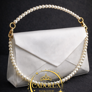 2 Manere Pearl Crown Handles Cadolux, Accesorii nunta, Accesorii de nunta, Gentuta mireasa si genti, , ARTYNOS