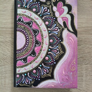 Agenda pictata manual - dot art mandala , Casa & Stil de viata, Produse de papetarie, Caiete si jurnale, Obiecte pictate, ARTYNOS