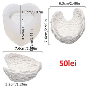 Matrite Silicon pentru Lumanari/Sapun/Ipsos- Aripi de inger - Artynos.ro