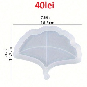 Matrite Silicon pentru Lumanari/Sapun/Ipsos- Vara, Scoici, Frunza Ginkgo Biloba - accesorii de crăciun - decorațiuni de crăciun de casă - lumânare parfumat de crăciun, suport lumânări - Artynos.ro