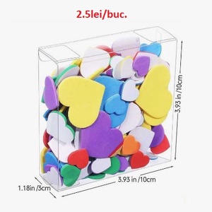 Cutii acetofan diverse marimi: 5x5x5, 5.5X5.5x3.5, 6x6x6 pt. marturii - accessorii și unelte - material de împachetare - cutie, cilindru - Artynos.ro
