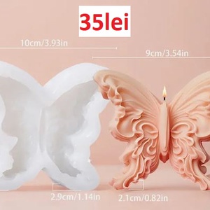 Matrite din Silicon pentru Marturii Fluturas� lumanari, sapun, ipsos, Accessorii si unelte, Materie prima mixta, Lumanare, Fabricare de sapun, Lumanare si fabricarea lumanarilor, ARTYNOS