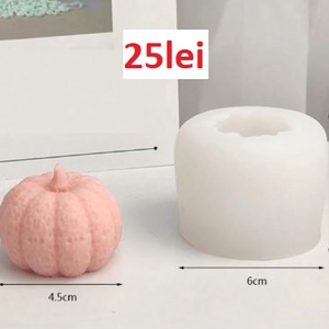 Matrite din Silicon pentru Toamna Dovlecei� lumanari, sapun, ipsos, Accessorii si unelte, Materie prima mixta, Lumanare, Fabricare de sapun, Lumanare si fabricarea lumanarilor, ARTYNOS