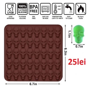 Matrite din Silicon pentru Wax Melts  lumanari, sapun, ipsos - accessorii și unelte - materie primă mixtă - lumânare - Artynos.ro