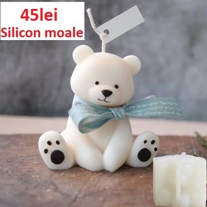 Matrite din Silicon pentru Marturii Botez Ursulet part 2  lumanari, sapun, ipsos - accessorii și unelte - materie primă mixtă - lumânare - Artynos.ro