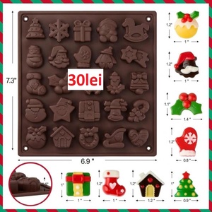 Matrite din Silicon pentru Craciun part 6  wax melts, Accessorii si unelte, Materie prima mixta, Lumanare, Fabricare de sapun, Lumanare si fabricarea lumanarilor, ARTYNOS