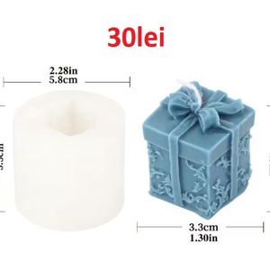 Matrite din Silicon pentru Craciun part 2 lumanari, sapun, ipsos - Artynos.ro