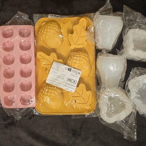 Set 8 matrite Toamna si Halloween � lumanari, sapun, ipsos, Accessorii si unelte, Materie prima mixta, Lumanare, Fabricare de sapun, Lumanare si fabricarea lumanarilor, ARTYNOS