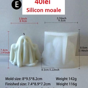 Set 8 matrite Toamna si Halloween  lumanari, sapun, ipsos - accessorii și unelte - materie primă mixtă - lumânare - Artynos.ro