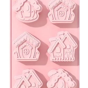 Matrite din Silicon pentru Craciun part 3 � wax melts - accessorii și unelte - materie primă mixtă - lumânare - Artynos.ro