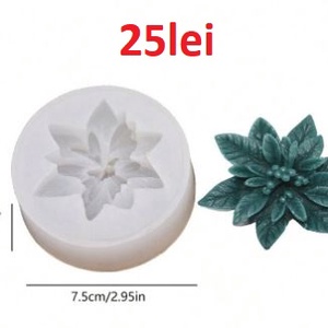 Matrite din Silicon pentru Craciun part 2 lumanari, sapun, ipsos - accessorii și unelte - materie primă mixtă - lumânare - Artynos.ro