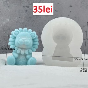 Matrite din Silicon pentru Marturii Botez Animale� lumanari, sapun, ipsos - accessorii și unelte - unelte, instrumente - șabloane - Artynos.ro