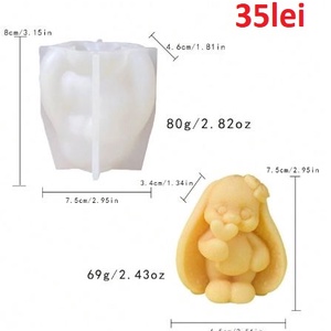 Matrite din Silicon pentru Marturii Botez Animale� lumanari, sapun, ipsos - accessorii și unelte - unelte, instrumente - șabloane - Artynos.ro