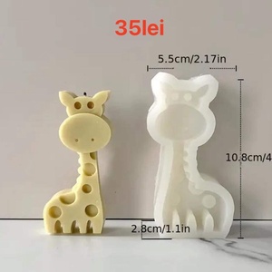 Matrite din Silicon pentru Marturii Botez Animale� lumanari, sapun, ipsos - accessorii și unelte - unelte, instrumente - șabloane - Artynos.ro