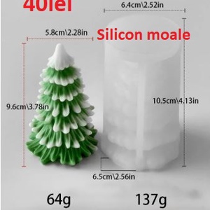 Matrite din Silicon pentru Craciun part 2� lumanari, sapun, ipsos - Artynos.ro