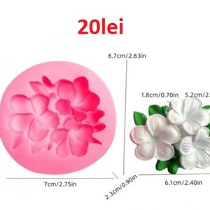 Matrite Flori din Silicon pentru Aranjamente Florale � lumanari, sapun, ipsos - Artynos.ro