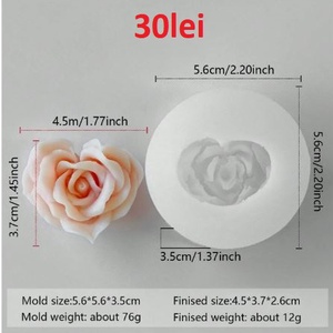 Matrite Flori din Silicon pentru Aranjamente Florale � lumanari, sapun, ipsos - accesorii nuntă - amintiri și cadouri de nuntă - albume foto de nuntă - Artynos.ro