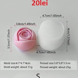 Matrite Flori din Silicon pentru Aranjamente Florale � lumanari, sapun, ipsos - accesorii nuntă - amintiri și cadouri de nuntă - albume foto de nuntă - Artynos.ro