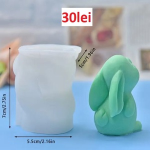 Matrite din Silicon pentru Botez� lumanari, sapun, ipsos - accessorii și unelte - materie primă mixtă - lumânare - Artynos.ro
