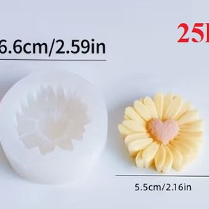 Matrite Flori din Silicon pentru Aranjamente Florale � lumanari, sapun, ipsos, Accesorii nunta, Amintiri si cadouri de nunta, Albume foto de nunta, Fabricare de sapun, Lumanare si fabricarea lumanarilor, ARTYNOS
